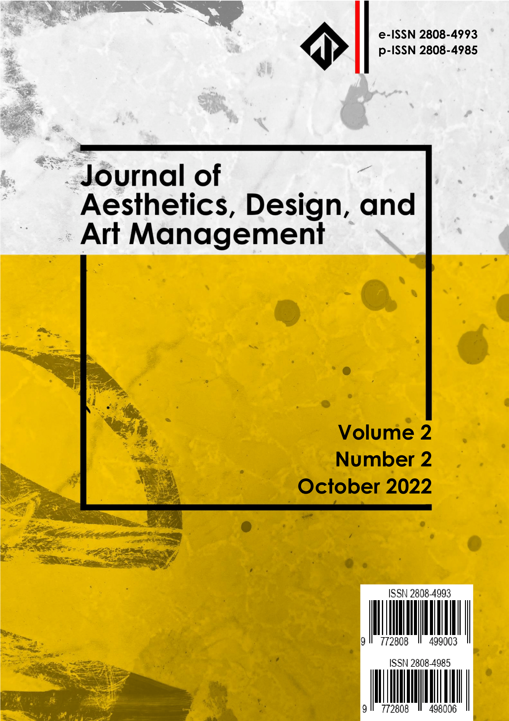 					View Vol. 2 No. 2 (2022): Journal of Aesthetics, Design, and Art Management
				