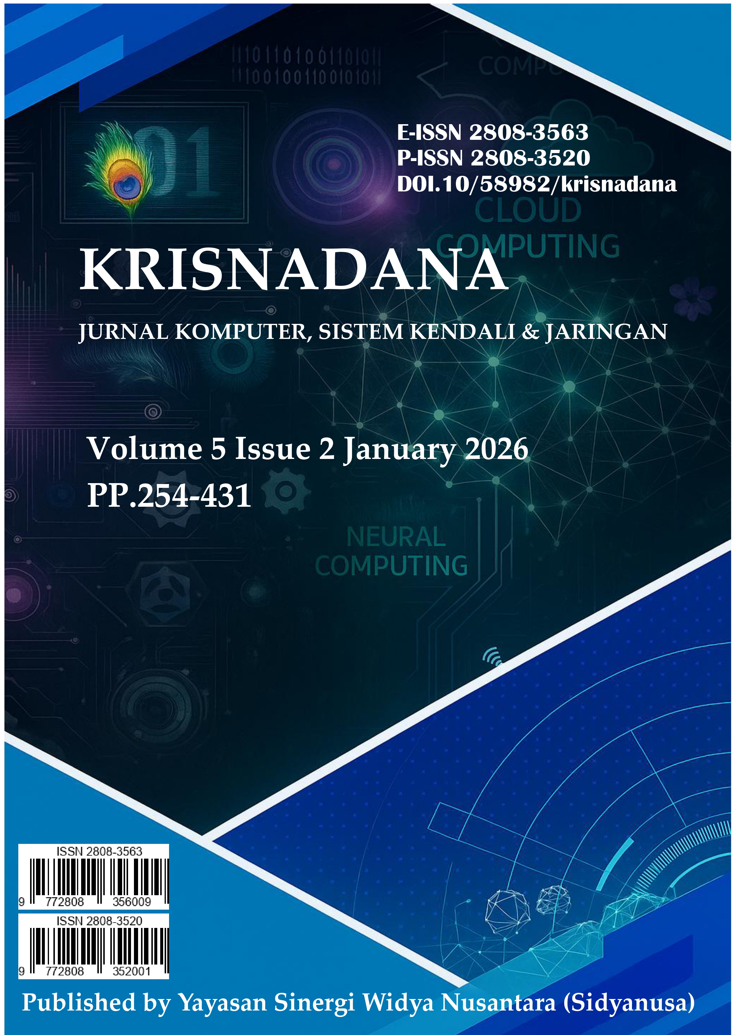 					View Vol. 5 No. 2 (2026): Jurnal Krisnadana- January 2026
				